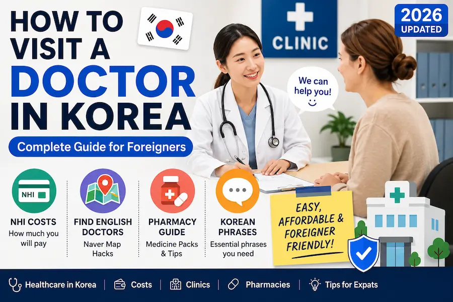 doctor consulting a foreign patient in Korea healthcare guide for foreigners