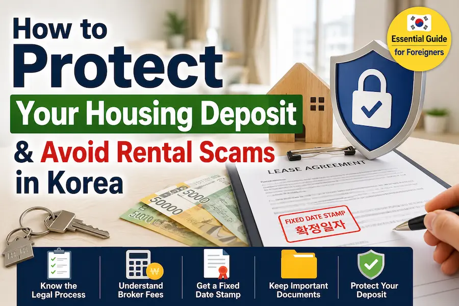 How to protect your housing deposit and avoid rental scams in Korea for foreigners