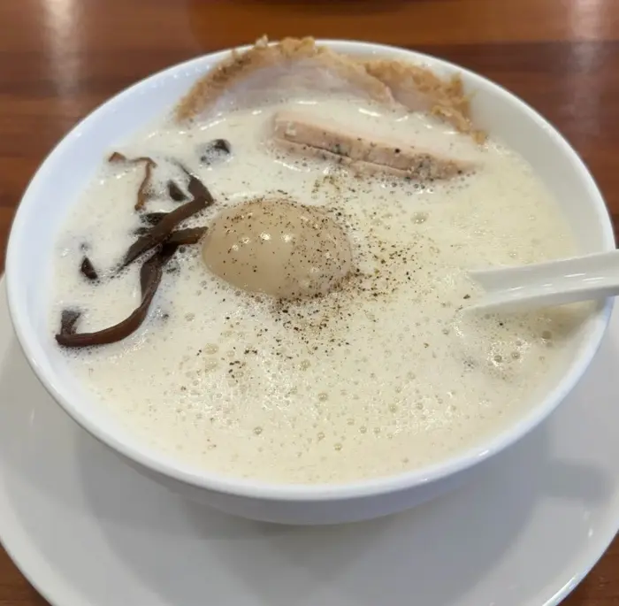 Creamy Tori Paitan ramen at OreNo Ramen Gangnam